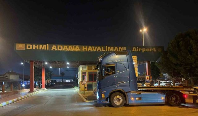 Adana Havalimanı’nda taşınma işlemleri başladı