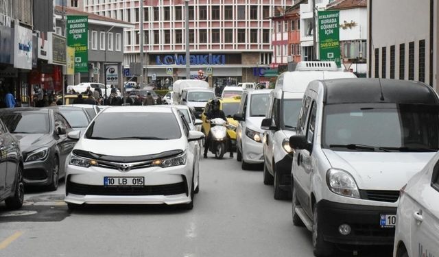 Balıkesir’de temmuz ayında araç sayısı 619 bin 590 oldu