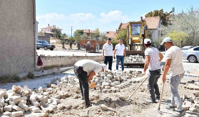 Başkan Koca, Sanayi Sitesindeki üst yapı çalışmalarını inceledi