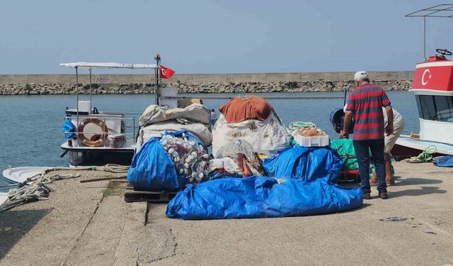 Zonguldak’ta balıkçılar dört günde 100 ton palamut avladı