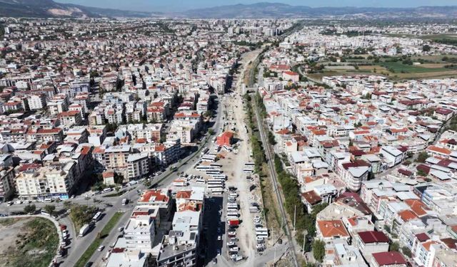 Manisa’nın trafiğine nefes aldıracak yolda çalışmalar sürüyor