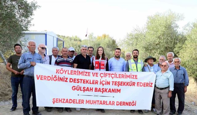 Şehzadeler’de ova yolları çalışmaları yoğun bir şekilde devam ediyor