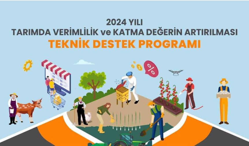 Tarımda Verimlilik ve Katma Değerin Artırılması Teknik Destek Programının 3. dönem sonuçları belli oldu