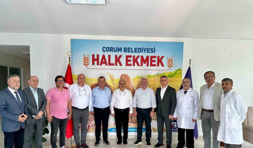 Vali Dağlı ile Başkan Aşgın Halk ekmek tesislerini gezdi