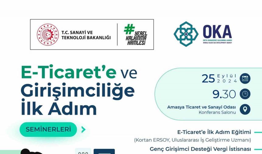 OKA’dan E-Ticaret’e ve Girişimciliğe İlk Adım Seminerleri