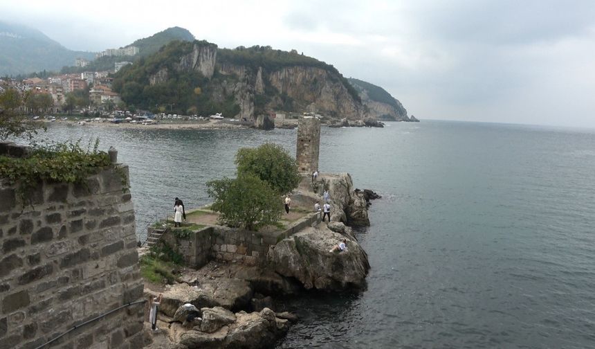 Amasra kruvaziyer turizminde rekor tazeledi