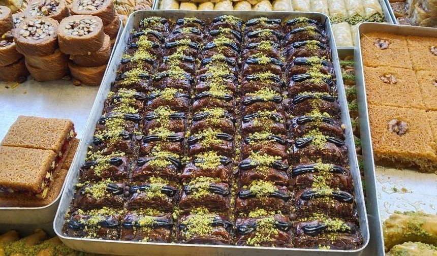 Çikolatadan sonra, ilk defa Dubai baklavası